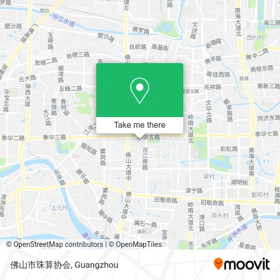 佛山市珠算协会 map