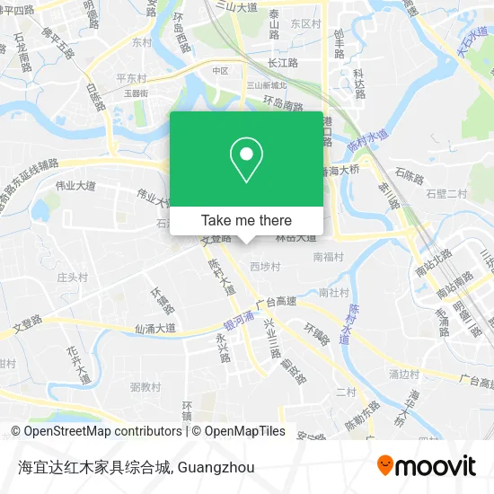 海宜达红木家具综合城 map