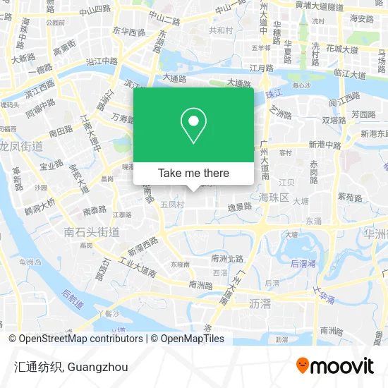 汇通纺织 map