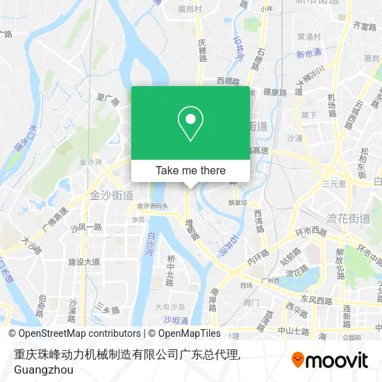 重庆珠峰动力机械制造有限公司广东总代理 map