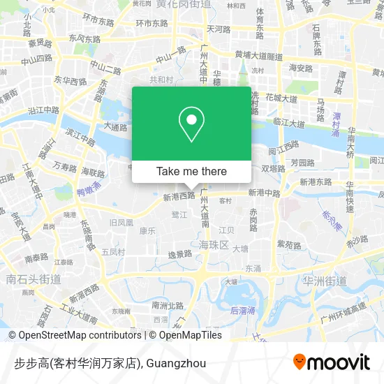 步步高(客村华润万家店) map