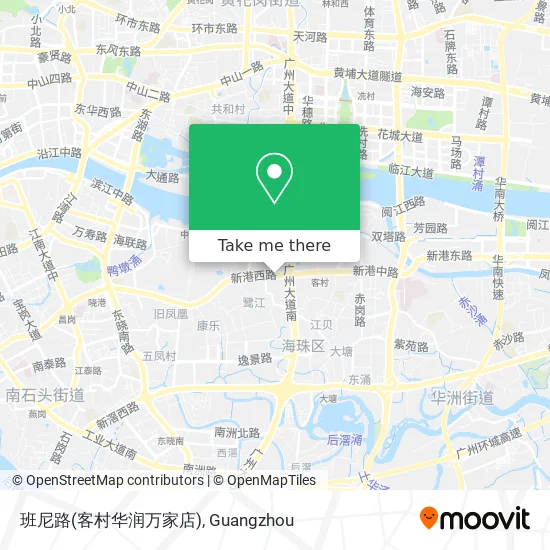班尼路(客村华润万家店) map