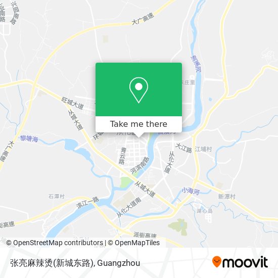 张亮麻辣烫(新城东路) map