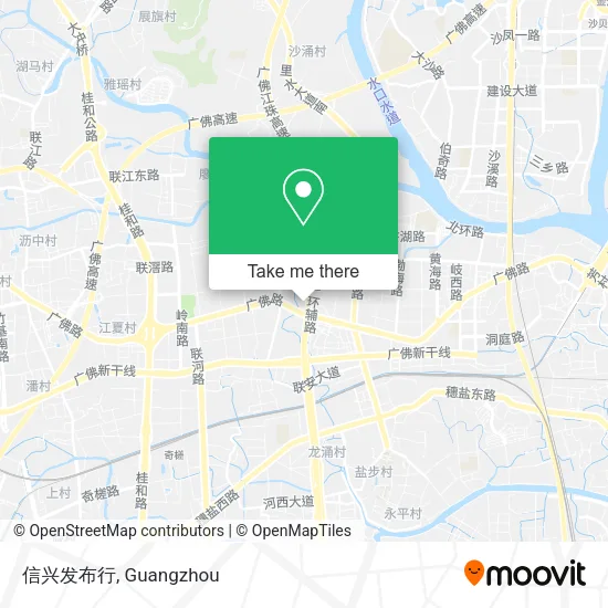 信兴发布行 map
