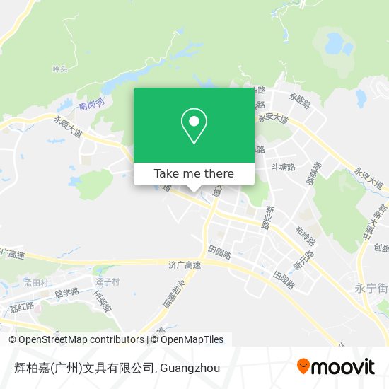 辉柏嘉(广州)文具有限公司 map