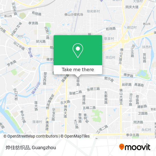 烨佳纺织品 map
