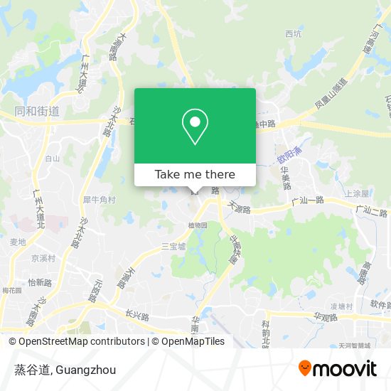 蒸谷道 map