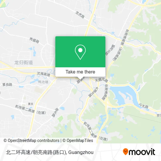 北二环高速/朝亮南路(路口) map