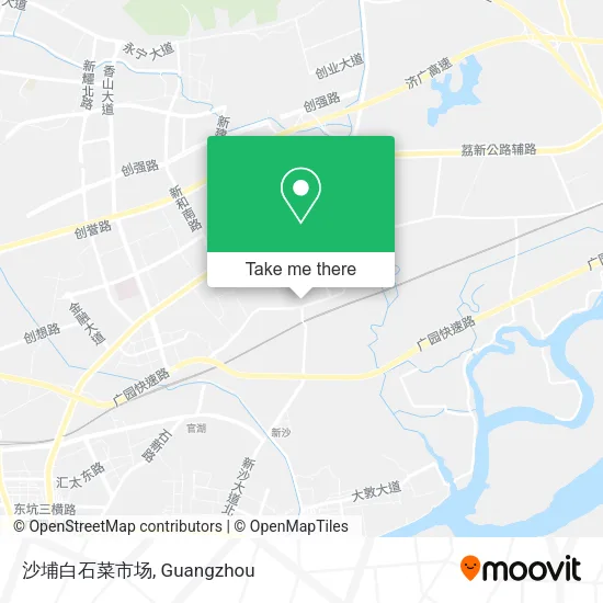 沙埔白石菜市场 map