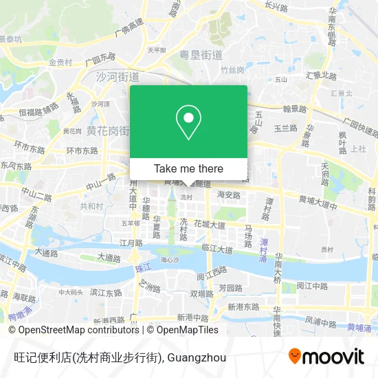 旺记便利店(冼村商业步行街) map