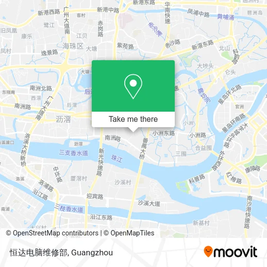 恒达电脑维修部 map