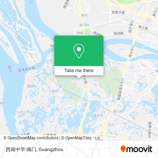 西南中学-南门 map