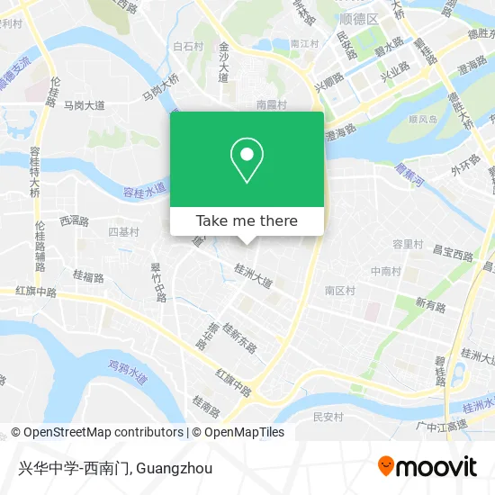 兴华中学-西南门 map