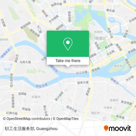职工生活服务部 map