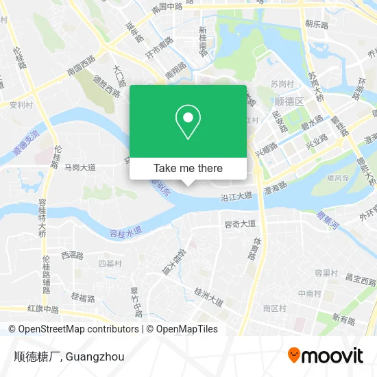 顺德糖厂 map