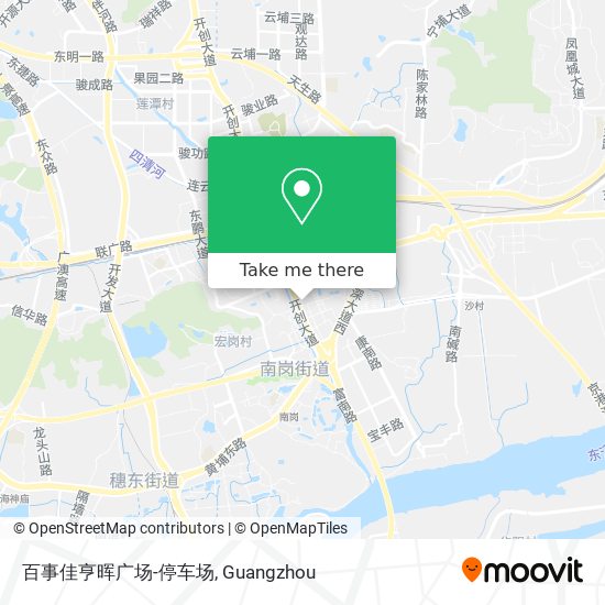 百事佳亨晖广场-停车场 map