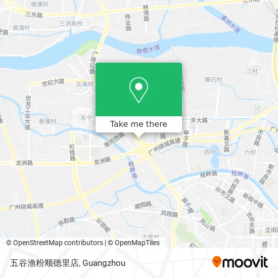 五谷渔粉顺德里店 map
