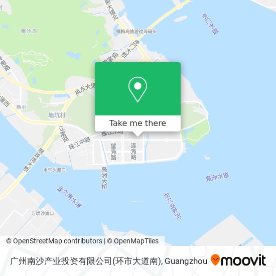 广州南沙产业投资有限公司(环市大道南) map