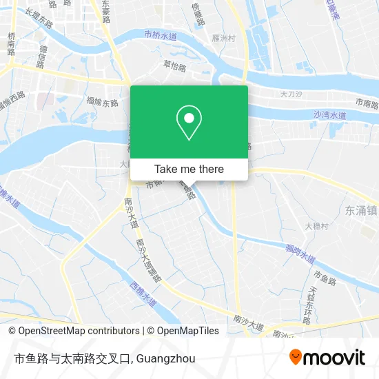 市鱼路与太南路交叉口 map
