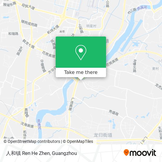 人和镇 Ren He Zhen map