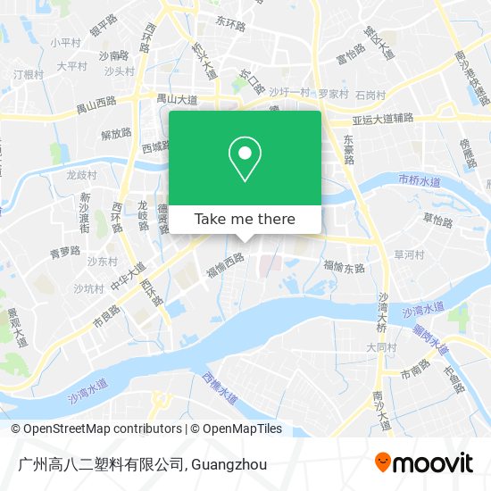 广州高八二塑料有限公司 map