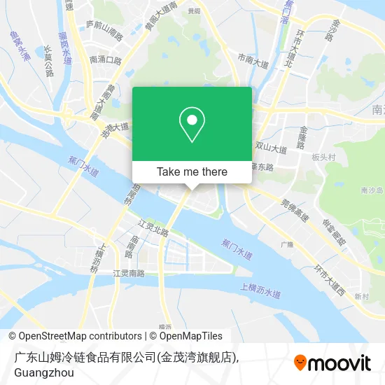 广东山姆冷链食品有限公司(金茂湾旗舰店) map