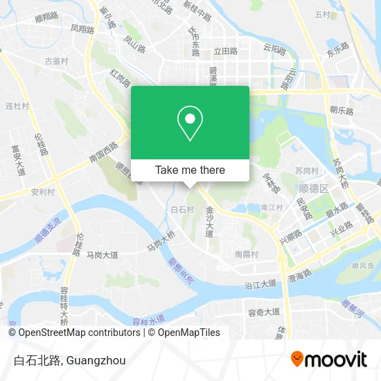 白石北路 map