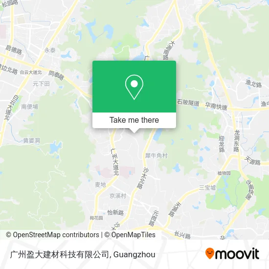 广州盈大建材科技有限公司 map