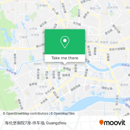 海伦堡御院7座-停车场 map