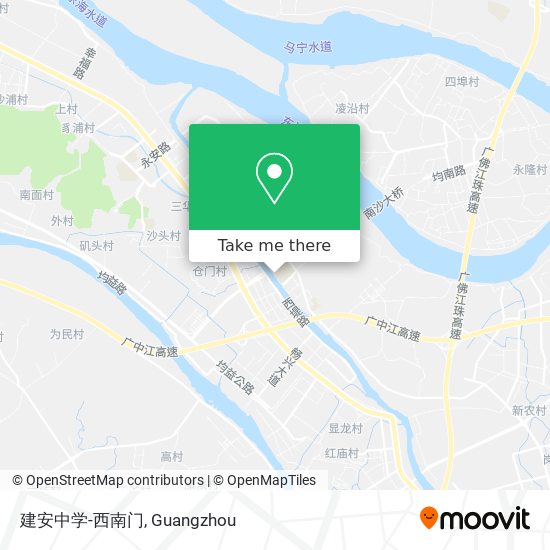 建安中学-西南门 map