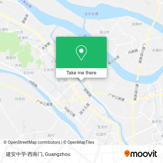 建安中学-西南门 map