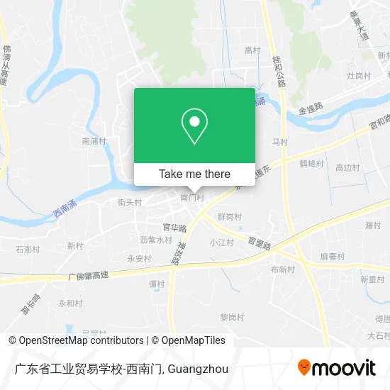 广东省工业贸易学校-西南门 map
