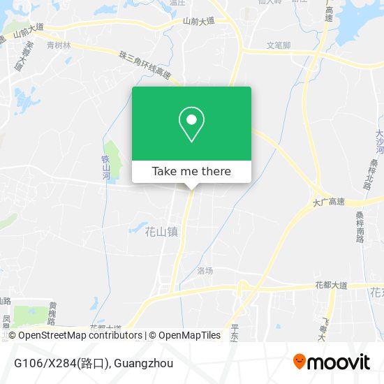 G106/X284(路口) map
