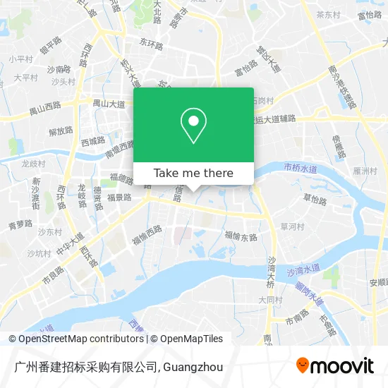 广州番建招标采购有限公司 map