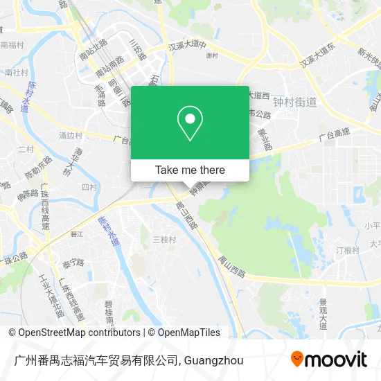 广州番禺志福汽车贸易有限公司 map