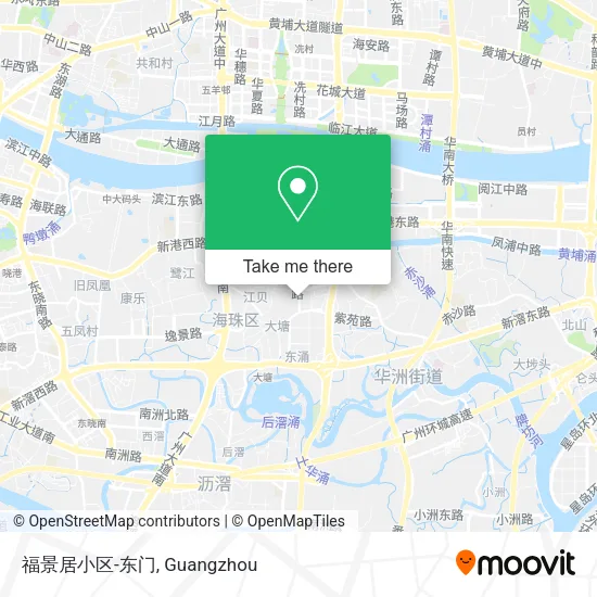 福景居小区-东门 map