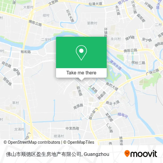 佛山市顺德区盈生房地产有限公司 map
