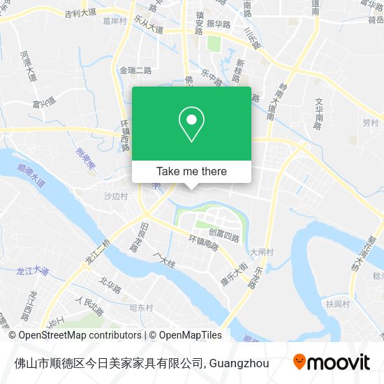 佛山市顺德区今日美家家具有限公司 map