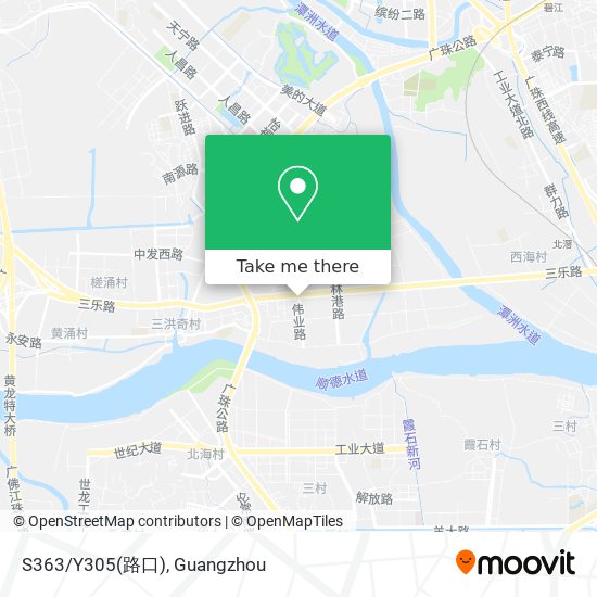 S363/Y305(路口) map
