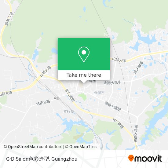 G·D Salon色彩造型 map