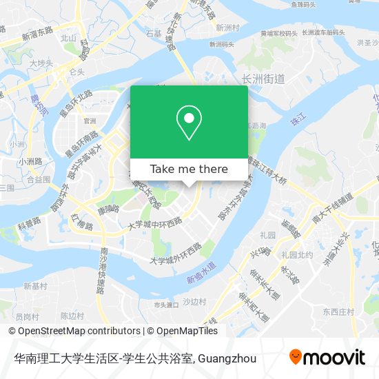 华南理工大学生活区-学生公共浴室 map