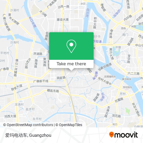 爱玛电动车 map