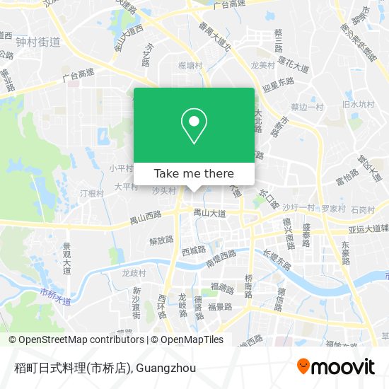 稻町日式料理(市桥店) map