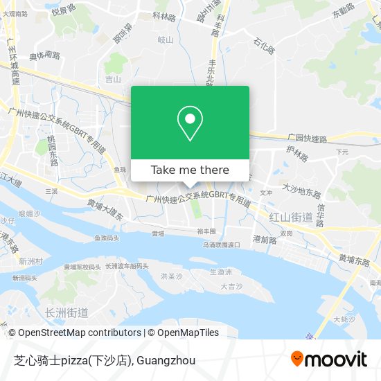 芝心骑士pizza(下沙店) map