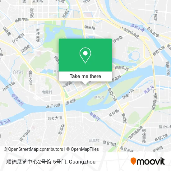 顺德展览中心2号馆-5号门 map