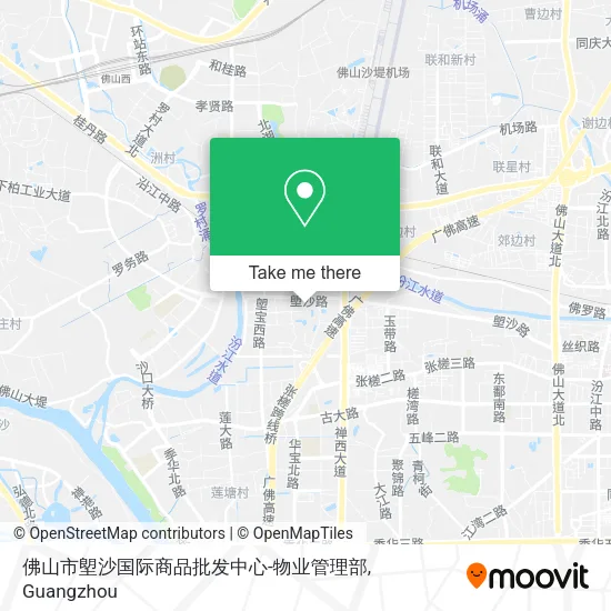 佛山市塱沙国际商品批发中心-物业管理部 map