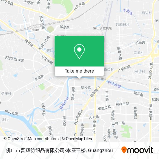 佛山市晋辉纺织品有限公司-本座三楼 map