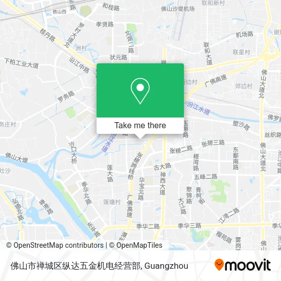 佛山市禅城区纵达五金机电经营部 map