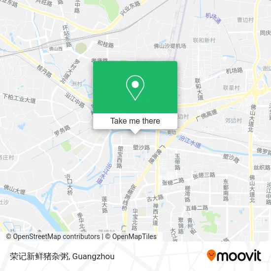 荣记新鲜猪杂粥 map