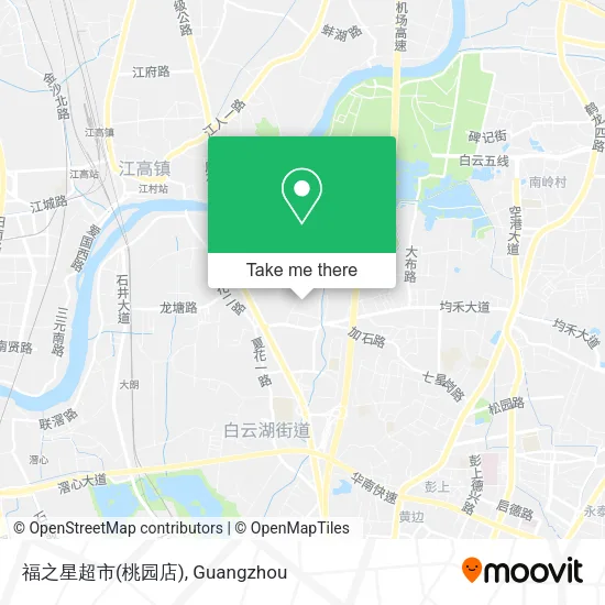 福之星超市(桃园店) map